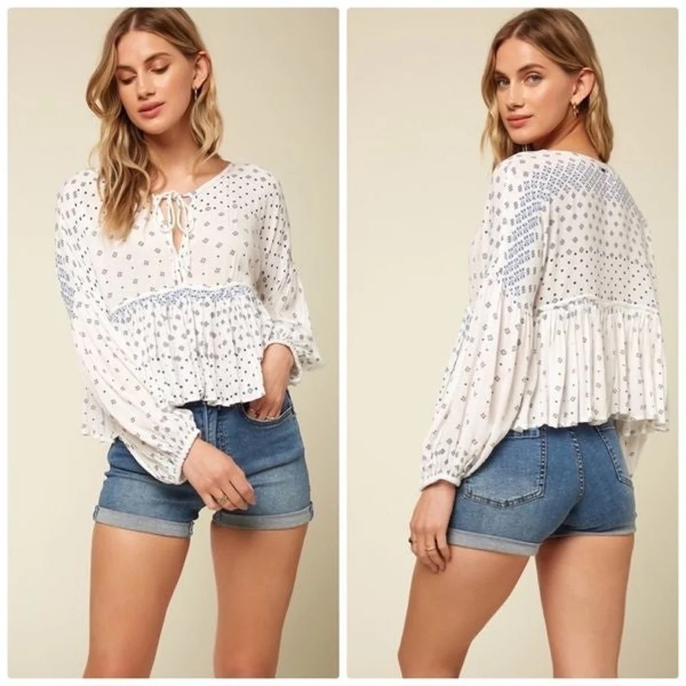 O’Neill Rosie Tile Floral Top